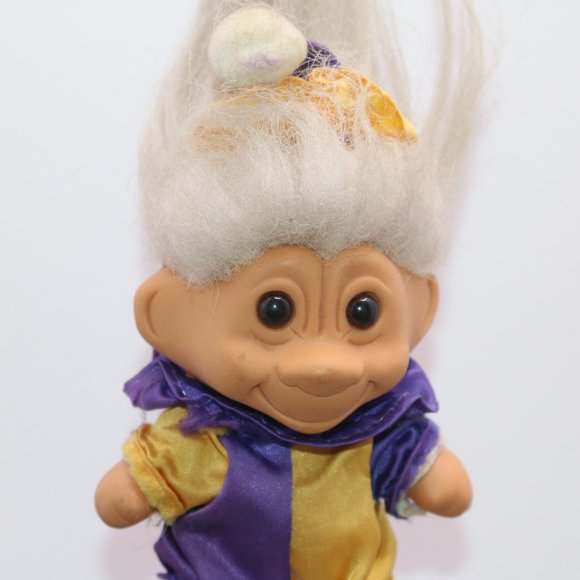 Vintage clown troll figure toy - Picture 2 of 6